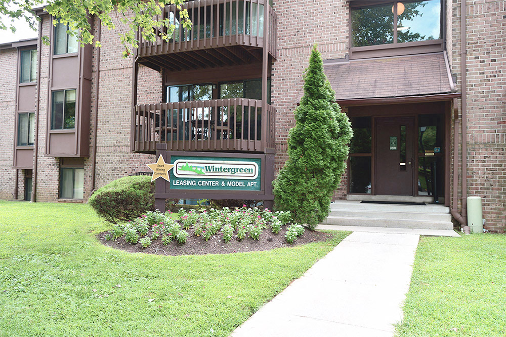 Entrance at Wintergreen Apartments, Maryland